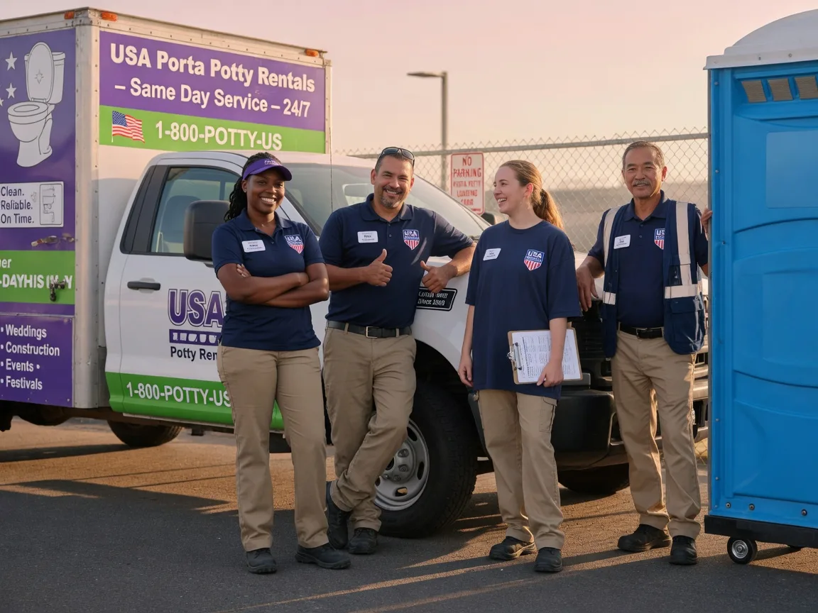 Porta Potty Rental company in Redlands, CA