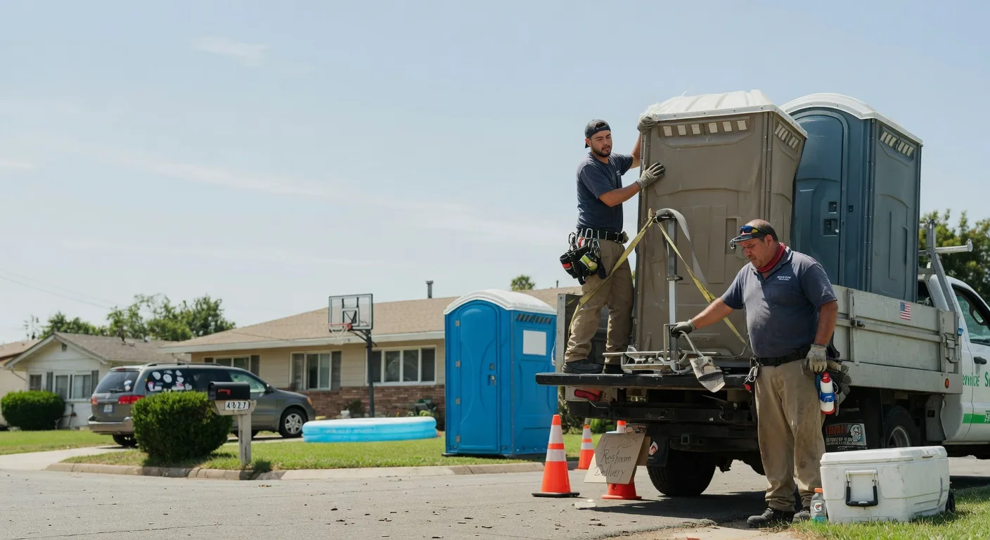Porta Potty Rental in Redlands, CA near me